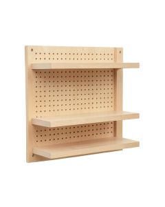 Oak Brook Empty Wall-Mounted Tool Organizer Panel - Beige