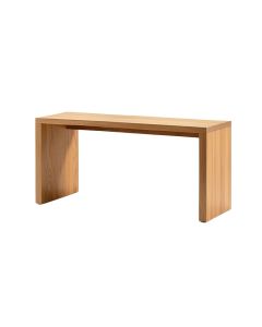 24 '' Solid Wood Console Table (synthetic illustration; no displayed measurements)