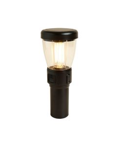Solar Powered Flickering Led Torch Light