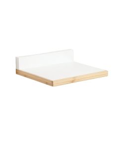 Field Bend Wall-Mounted Cat Perch - White (synthetic illustration; no displayed measurements)