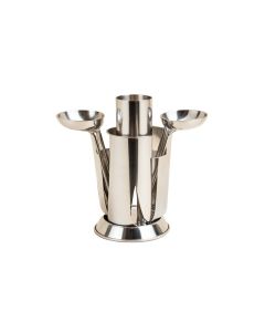 5 Piece Picnic Wine Holder Set