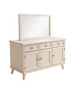 Poplin 72 '' Vanity Base Only With Furniture Legs , 4 Doors And 3 Drawers