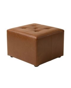 Whitnash 17.5 '' Wide Faux Leather Tufted Square Ottoman With Storage (synthetic illustration; no displayed measurements)
