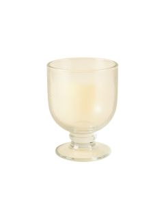 Summit Crest Empty Candle Holder - Ivory