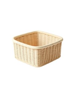 Sage Branch Empty Storage Basket - Cream
