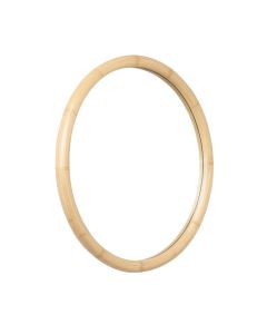 Cliff Bluff Framed Wall Mirror - Cream