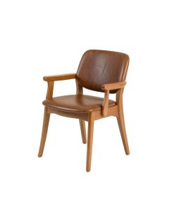 Weeden Birchwood Side Chair In Brown
