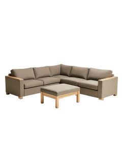 Strathmere 81 '' Wide Reversible Modular Corner Sectional With Ottoman