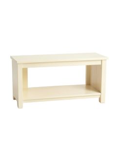 Pine Bend Indoor Bench - Cream (synthetic illustration; no displayed measurements)