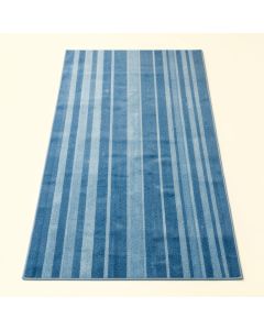 Ridge Bend Rectangular Area Rug - Blue (synthetic illustration; no displayed measurements)
