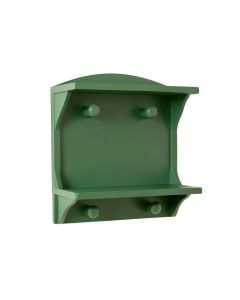 Heath Bridge Wall-Mounted Entryway Organizer Shelf - Green