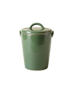 Juniper Bend Storage Canister With Lid - Green (synthetic illustration; no displayed measurements)