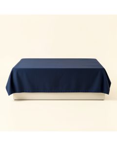 Lake Brook Flat Bed Sheet - Navy (synthetic illustration; no displayed measurements)