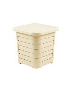 Summit Branch Closed Garden Compost Bin - Cream (synthetic illustration; no displayed measurements)