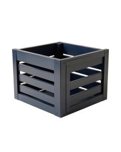 Brook Crest Empty Furniture-Style Pet Crate - Navy