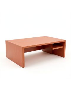 Cliff Field Desktop Monitor Riser - Terracotta (synthetic illustration; no displayed measurements)