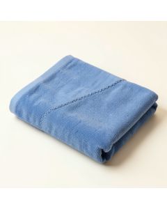 Maple Dell Bath Towel - Blue (synthetic illustration; no displayed measurements)