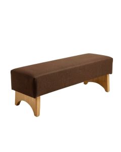 Ariyeh Upholstered Wood Bench (synthetic illustration; no displayed measurements)