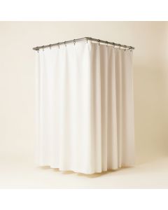 Amann Vinyl Single Shower Curtain Liner (synthetic illustration; no displayed measurements)