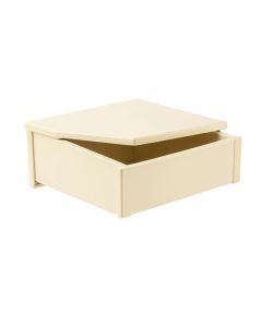Aspen Bend Under-Desk Drawer Unit - Cream (synthetic illustration; no displayed measurements)