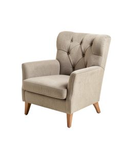 Lachesis 30 '' Wide Tufted Polyester Wingback Chair