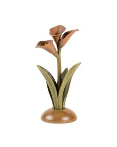 Gunnell Calla Lily Tree Ceramic Sculpture
