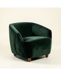 Focht 27.5 '' Wide Velvet Papasan Chair (synthetic illustration; no displayed measurements)