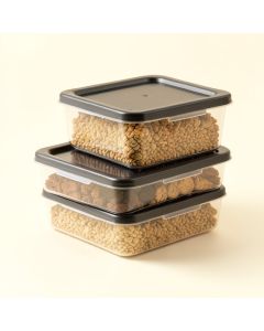 Hoojo Flour Sugar Containers Set (synthetic illustration; no displayed measurements)