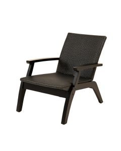 Dune Bridge Outdoor Lounge Chair - Black