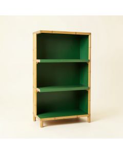 Flint Bend Freestanding Bookcase - Green (synthetic illustration; no displayed measurements)