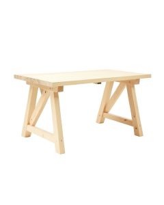 Wren Crest Empty Workshop Workbench - Ivory (synthetic illustration; no displayed measurements)