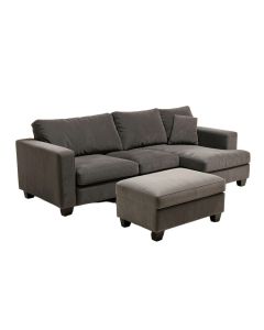 Sylvette 102 '' Wide Reversible Sofa & Chaise With Ottoman