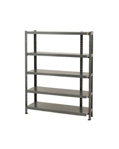 Broussard 73 '' H X 36 '' W X 18 '' D 5-Tier Metal Storage Shelves