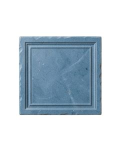 Cliff Bluff Uninstalled Square Decorative Tile - Blue
