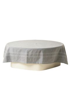 Meadow Edge Flat Bed Sheet - Gray