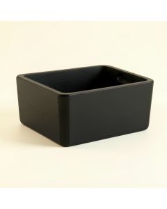 Reed Canyon Empty Storage Basket - Black (synthetic illustration; no displayed measurements)