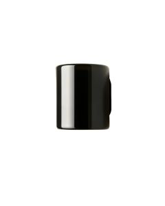 Slate Brook Wall Sconce Mounted On A Plain Wall - Black (synthetic illustration; no displayed measurements)