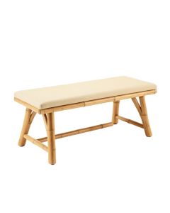 Hazel Crest Indoor Bench - Beige (synthetic illustration; no displayed measurements)