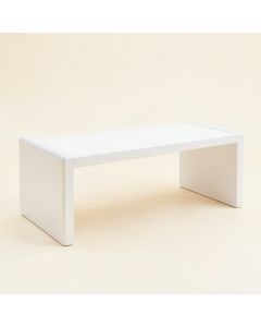 Wren Falls Indoor Bench - White (synthetic illustration; no displayed measurements)