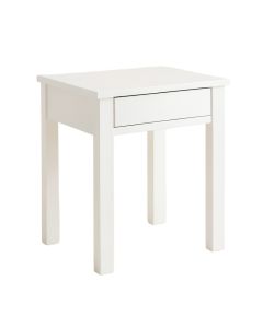 Aspen Edge Side Table - White (synthetic illustration; no displayed measurements)