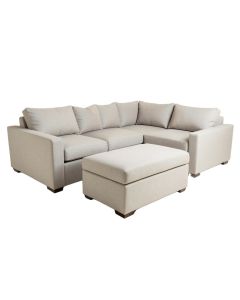 Mccordsville 98 '' Wide Symmetrical Modular Sectional With Ottoman