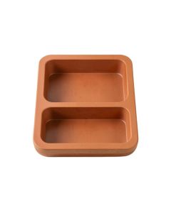 Dawn Bend Empty Pantry Drawer Organizer Insert - Terracotta (synthetic illustration; no displayed measurements)