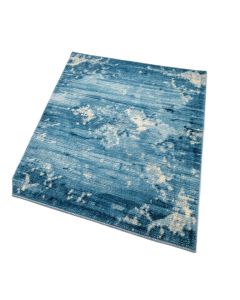 Andile Ombre Blue Area Rug