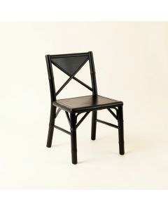 Fern Bluff Small Chair - Black (synthetic illustration; no displayed measurements)