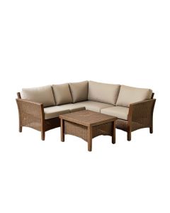 Sevdi Outdoor 3 Piece Seating Group With Cushions