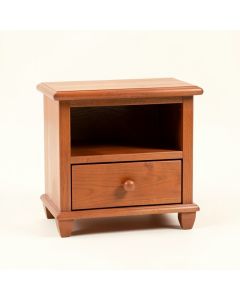 Birch Edge Nightstand - Terracotta (synthetic illustration; no displayed measurements)