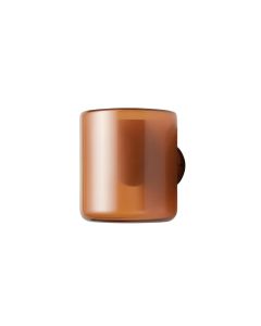 Elm Bridge Wall Sconce Mounted On A Plain Wall - Terracotta (synthetic illustration; no displayed measurements)