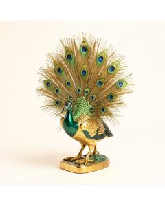 Great Ruler Peacock Statue (synthetic illustration; no displayed measurements)