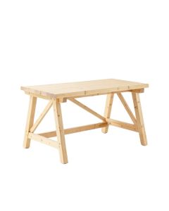 Oak Brook Empty Workshop Workbench - Ivory