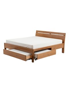 Platform Bed With Trundle